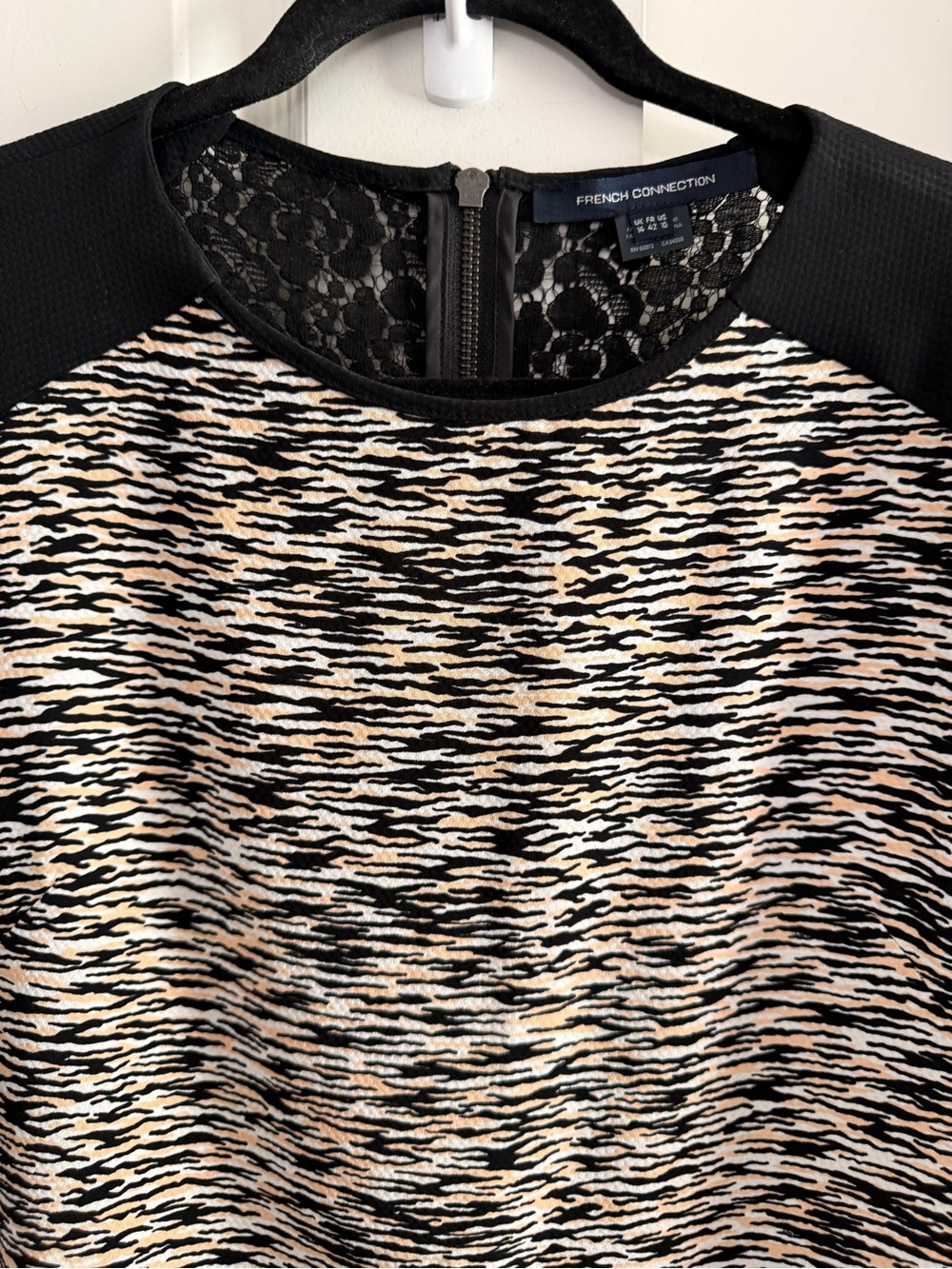French Connection Zipper Back Sheath - Picture 3 of 6